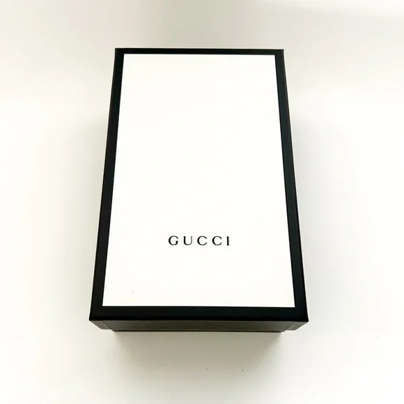 Gucci Marmont GG Logo Black Suede Fringe High Heeled Slip On Mules Slides 38.5 - Picture 12 of 12